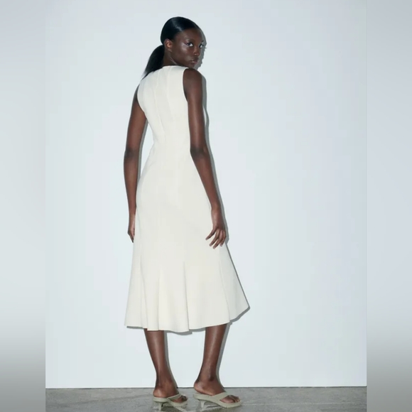 New Zara Midi Dress with Strapes - 0264/025 - Picture 3 of 9